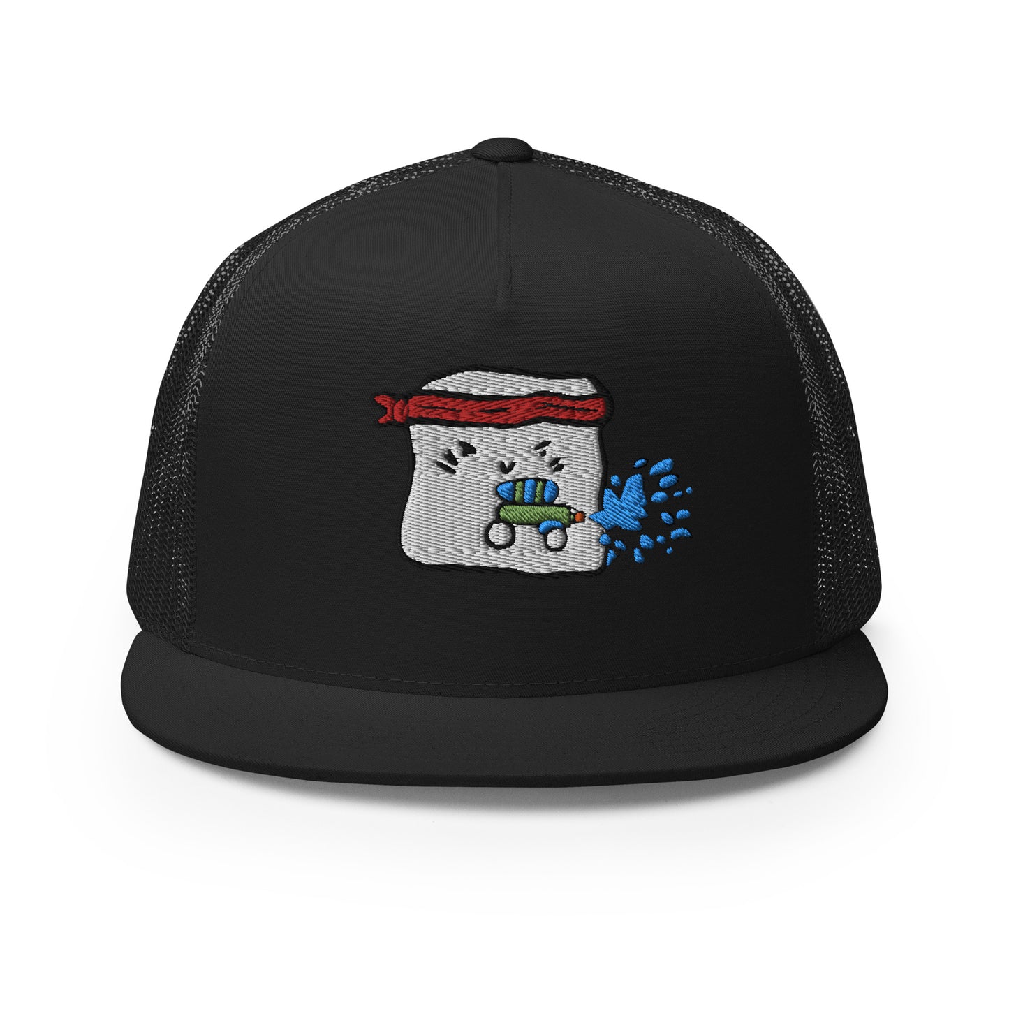 Marshmallow water gun Trucker Cap