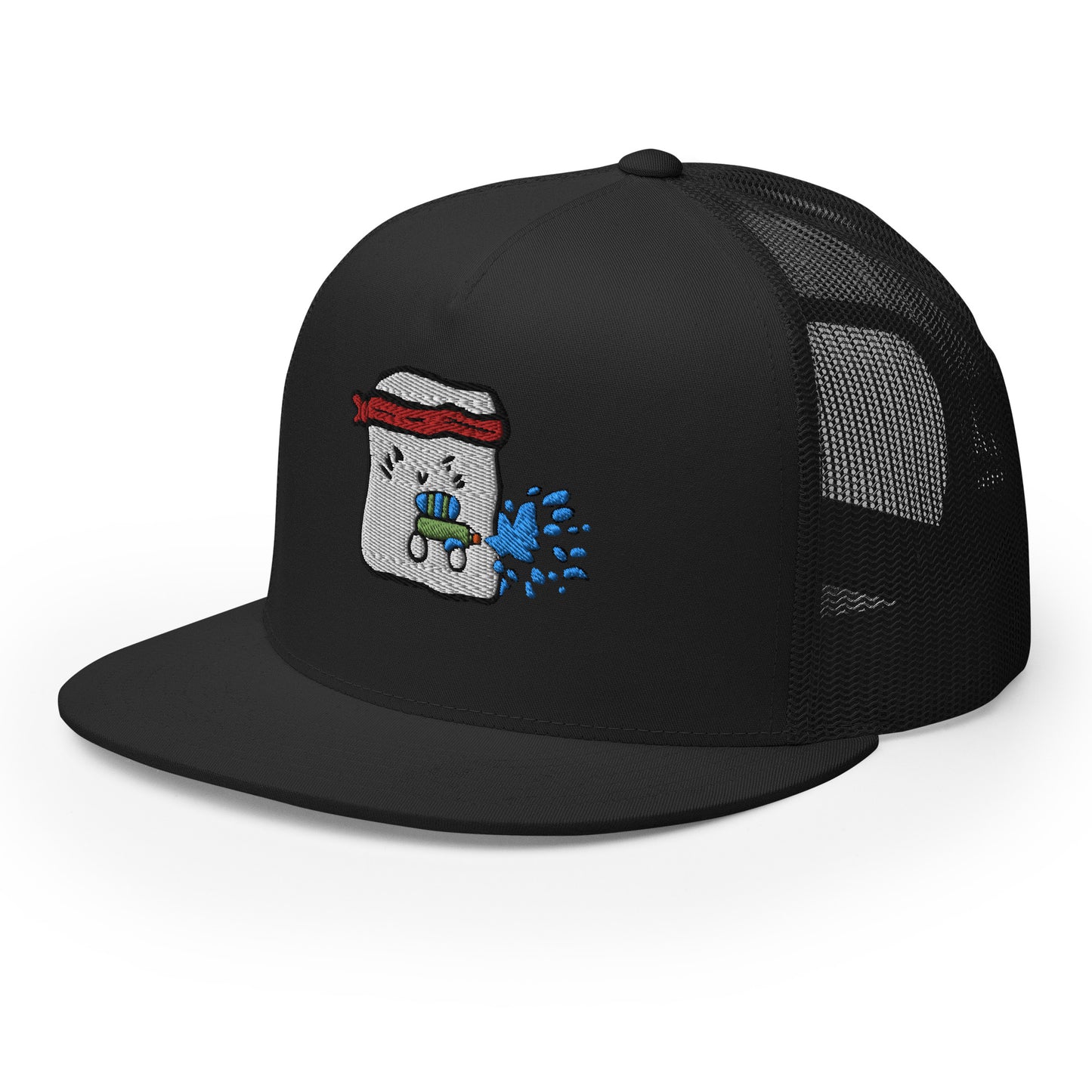 Marshmallow water gun Trucker Cap