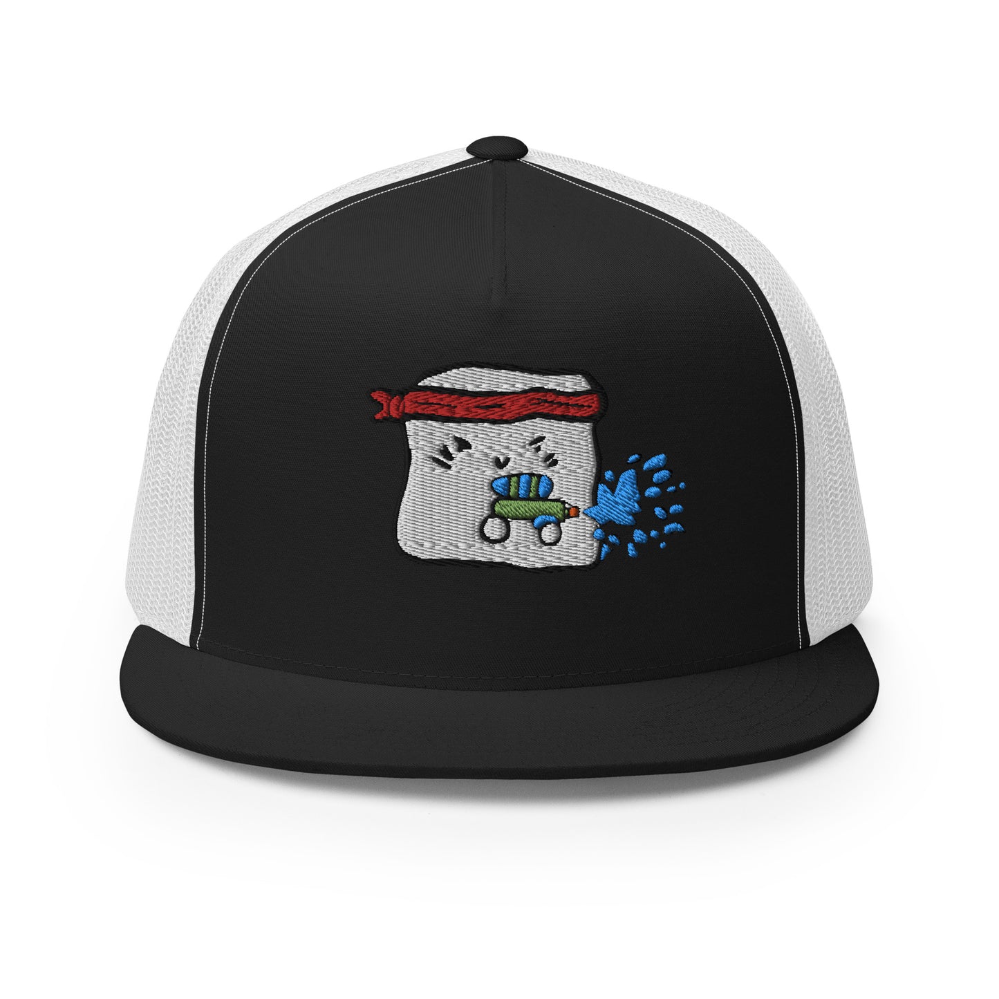 Marshmallow water gun Trucker Cap