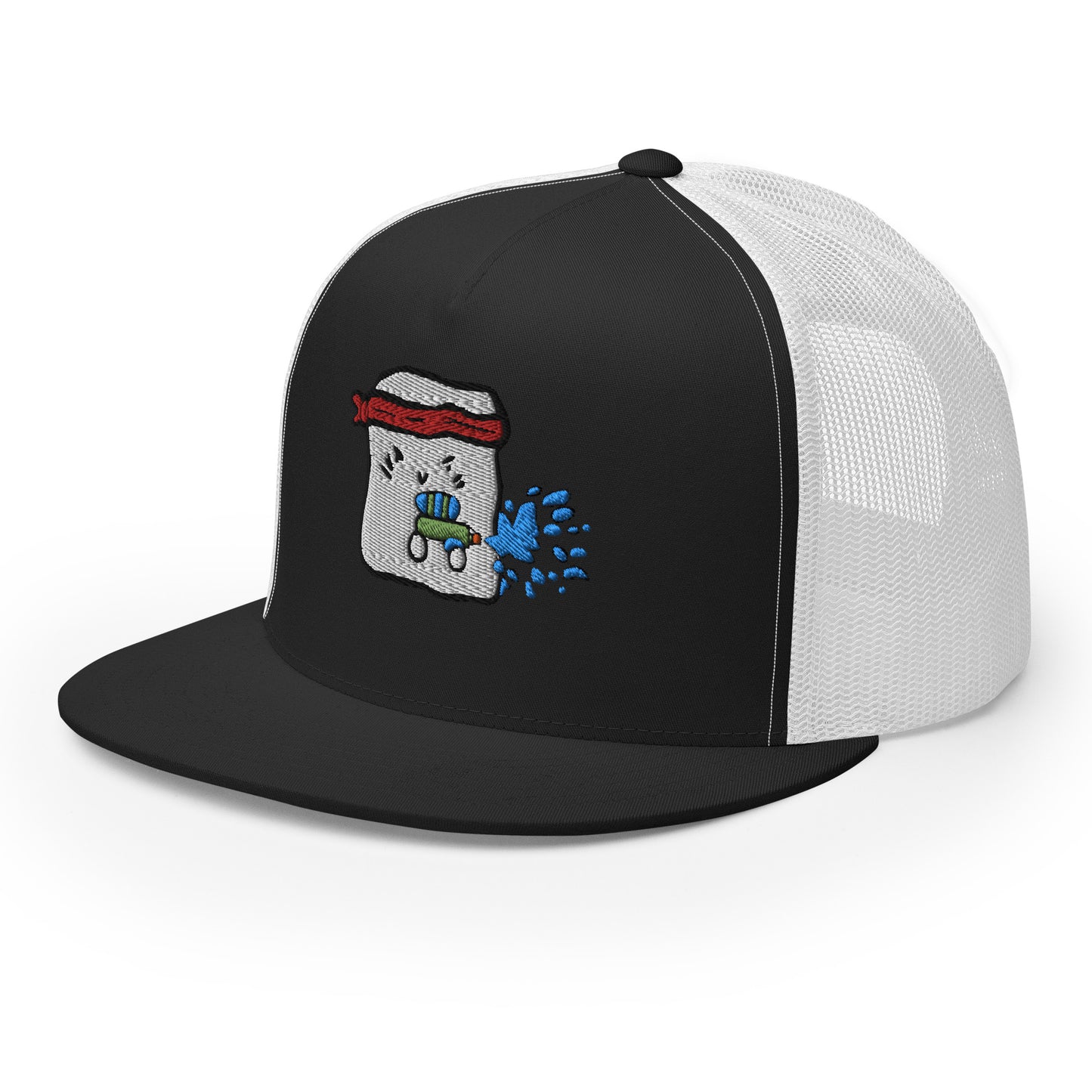 Marshmallow water gun Trucker Cap