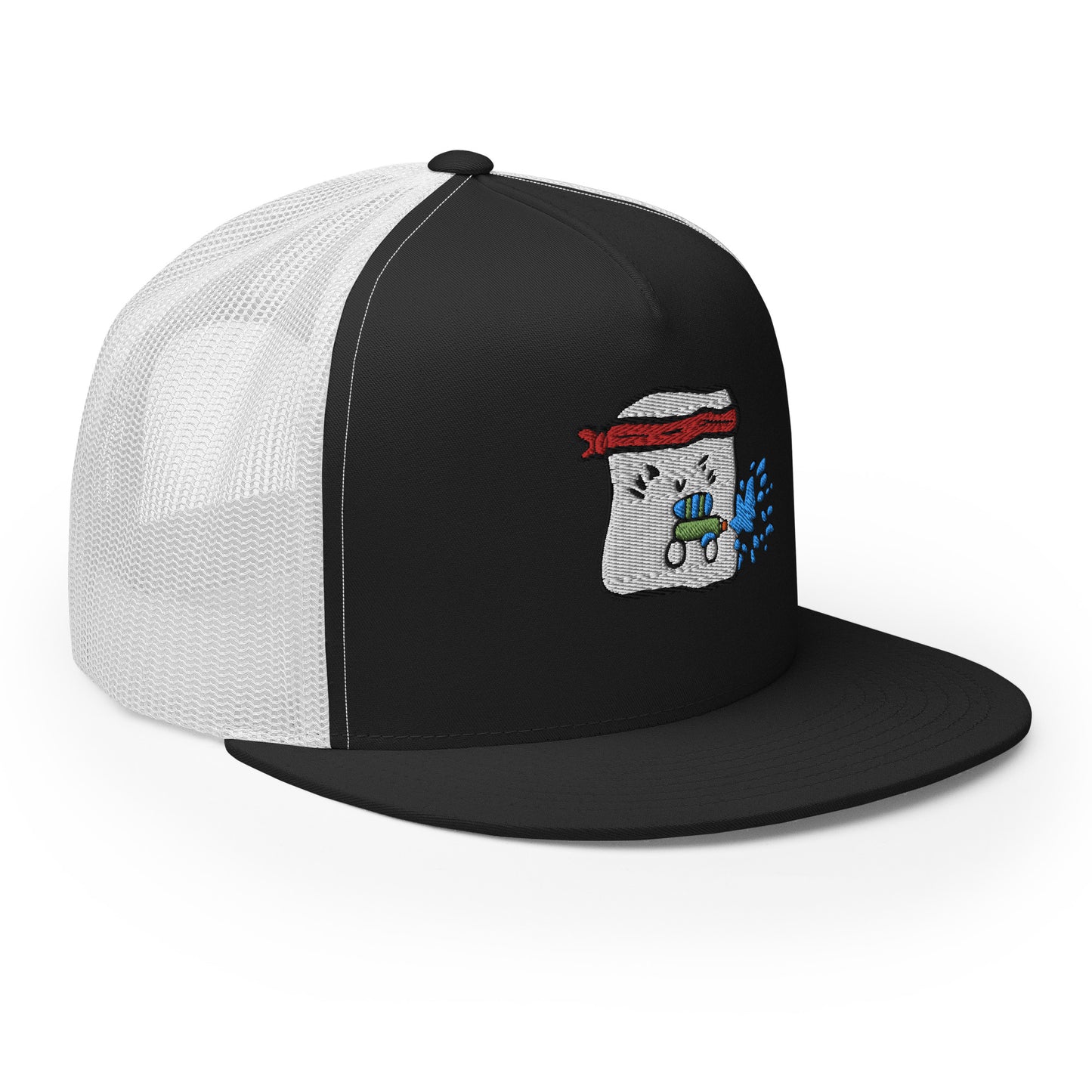 Marshmallow water gun Trucker Cap