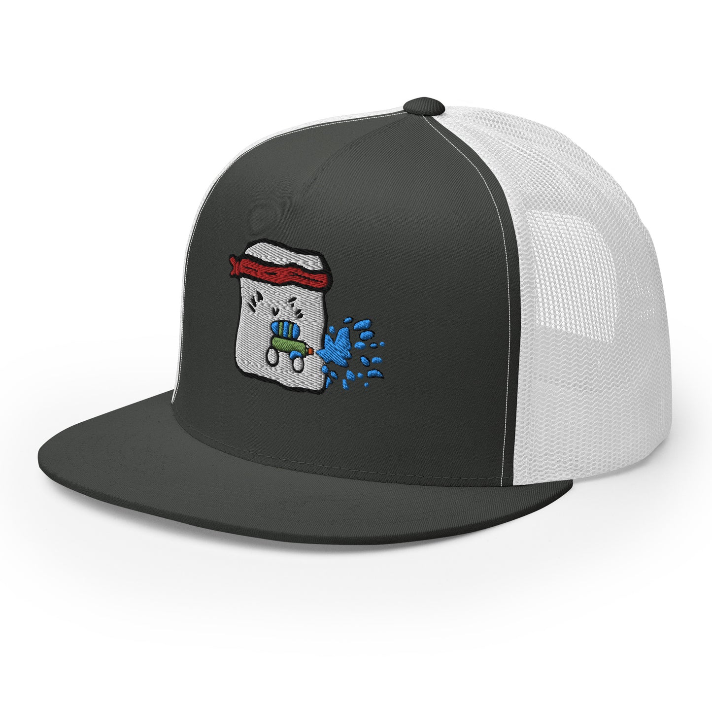 Marshmallow water gun Trucker Cap
