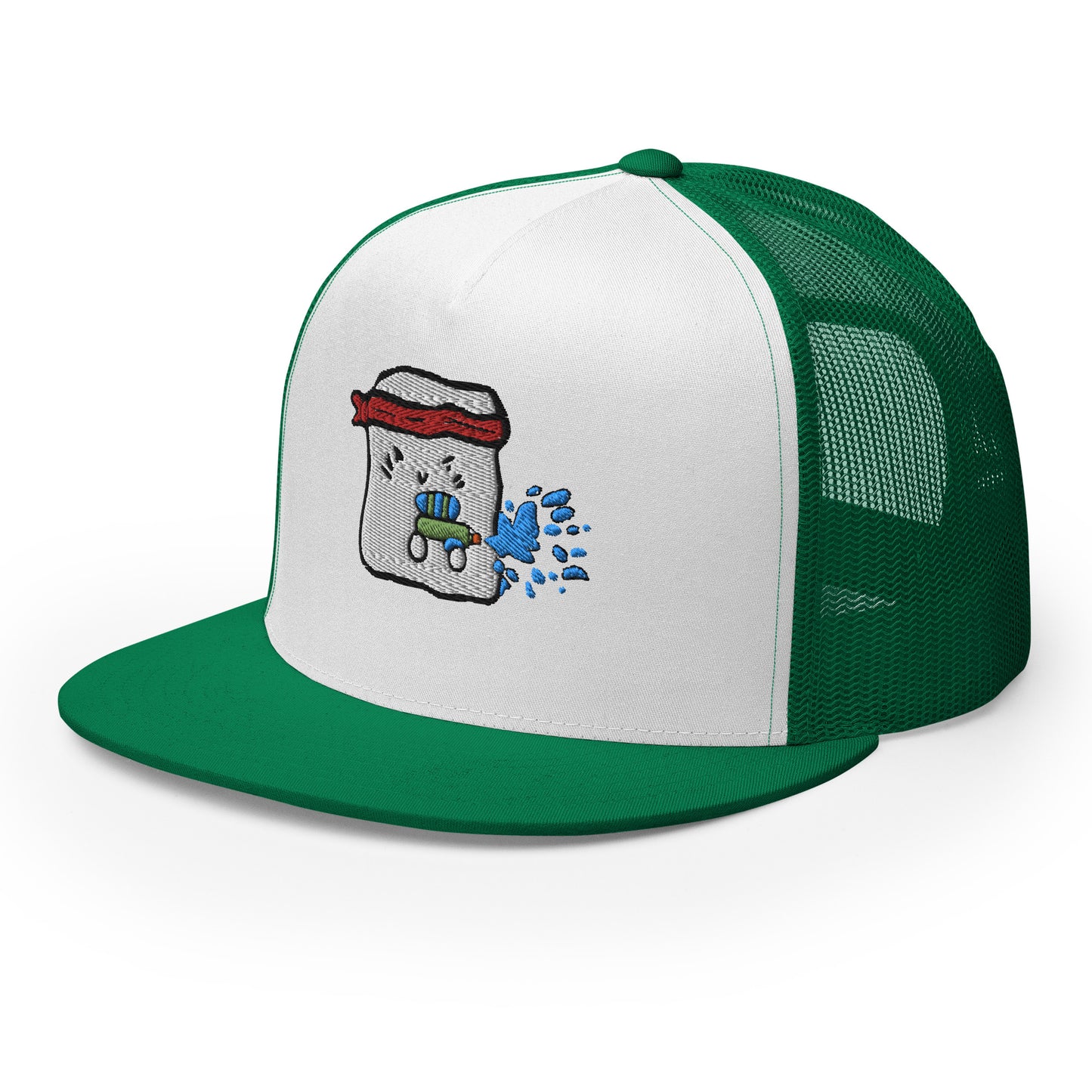 Marshmallow water gun Trucker Cap