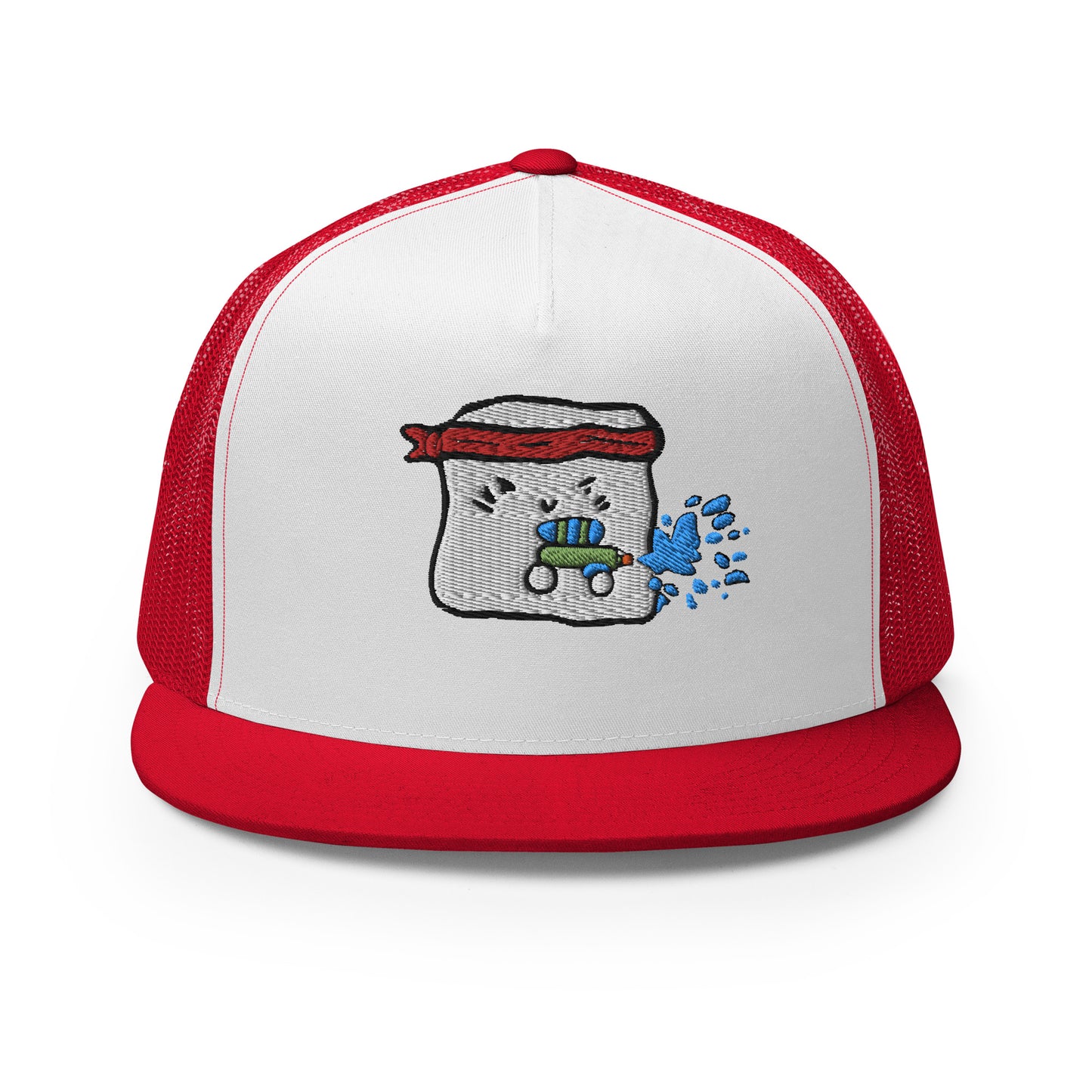 Marshmallow water gun Trucker Cap