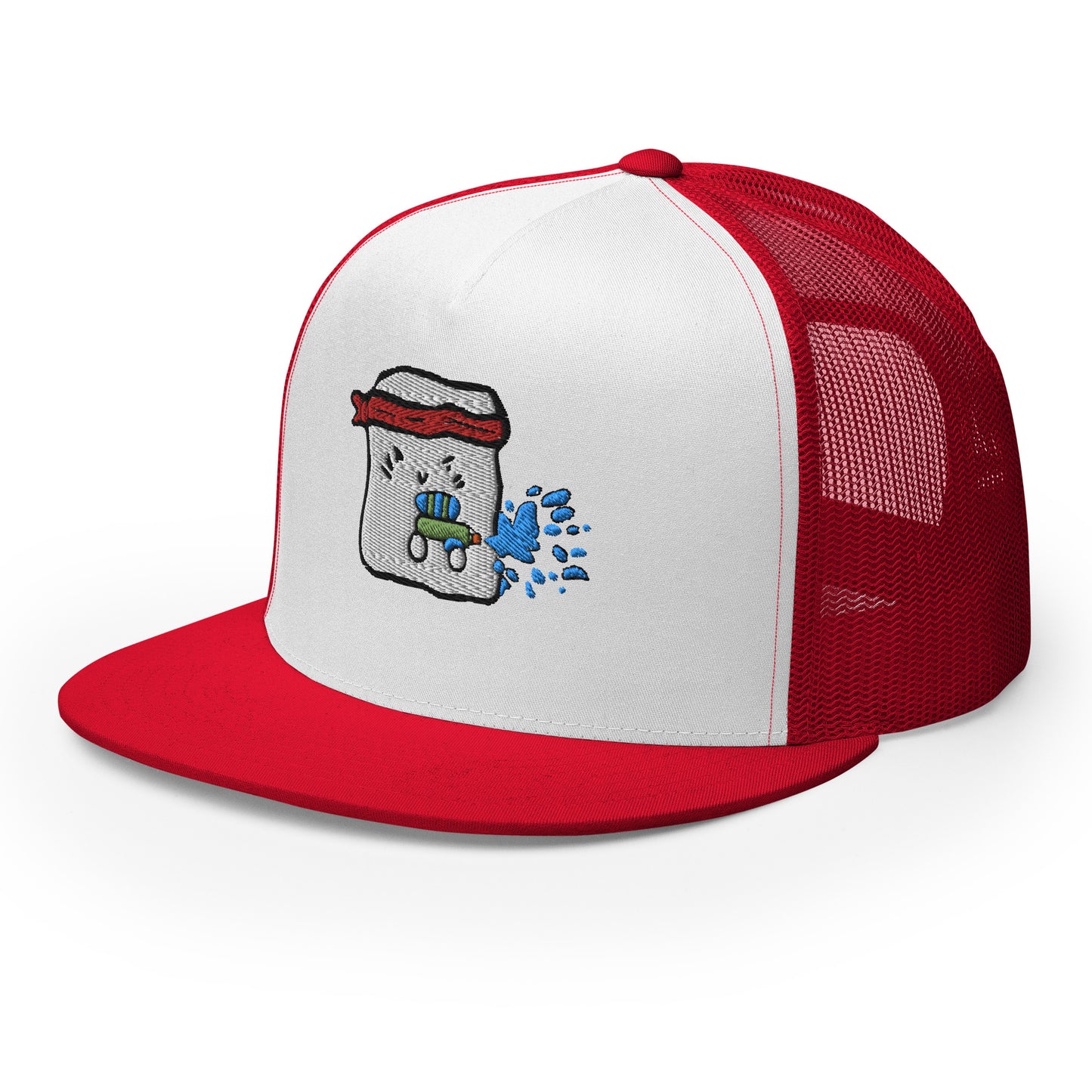 Marshmallow water gun Trucker Cap