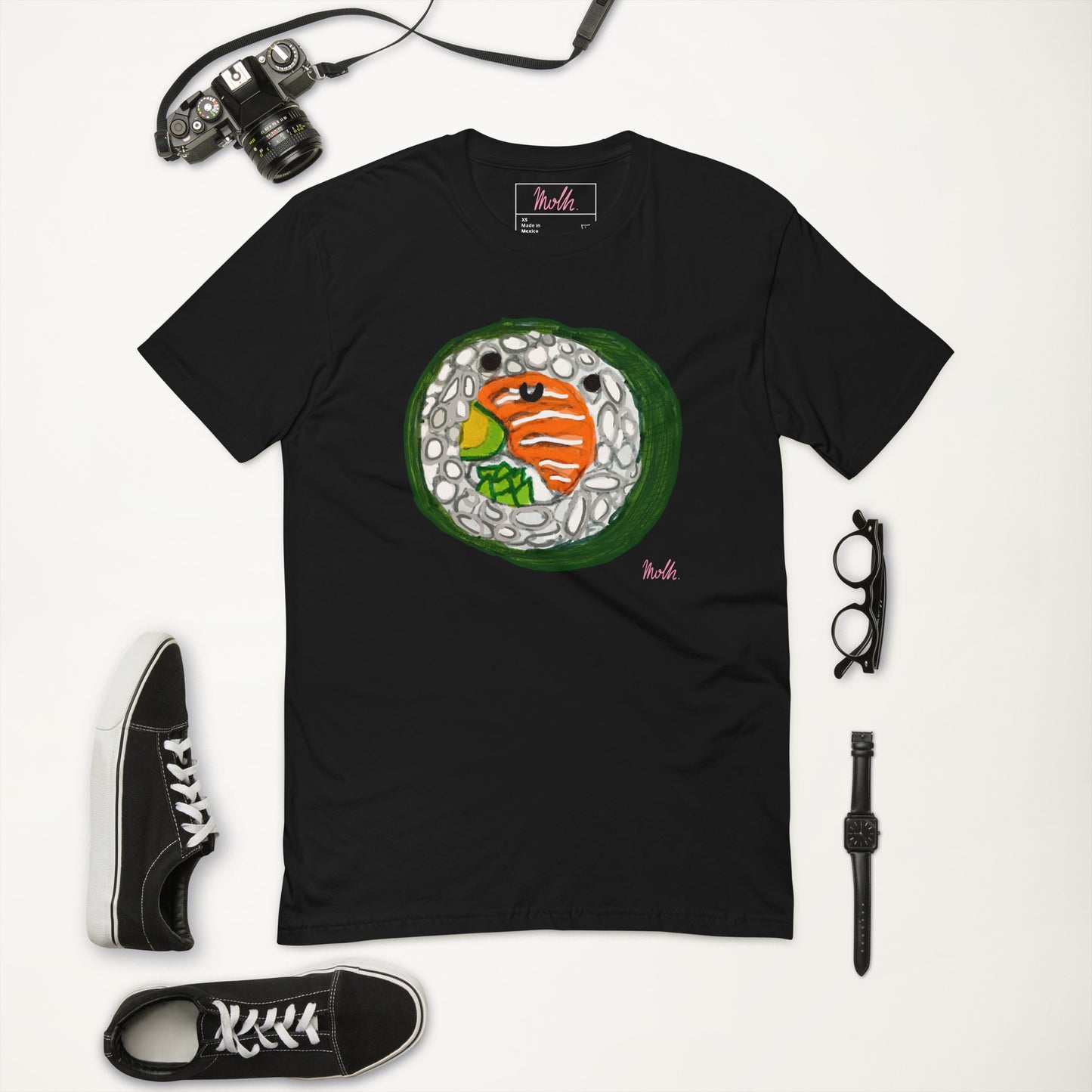 Mr. Sushi printed, T-shirt, upgrade, style, molh