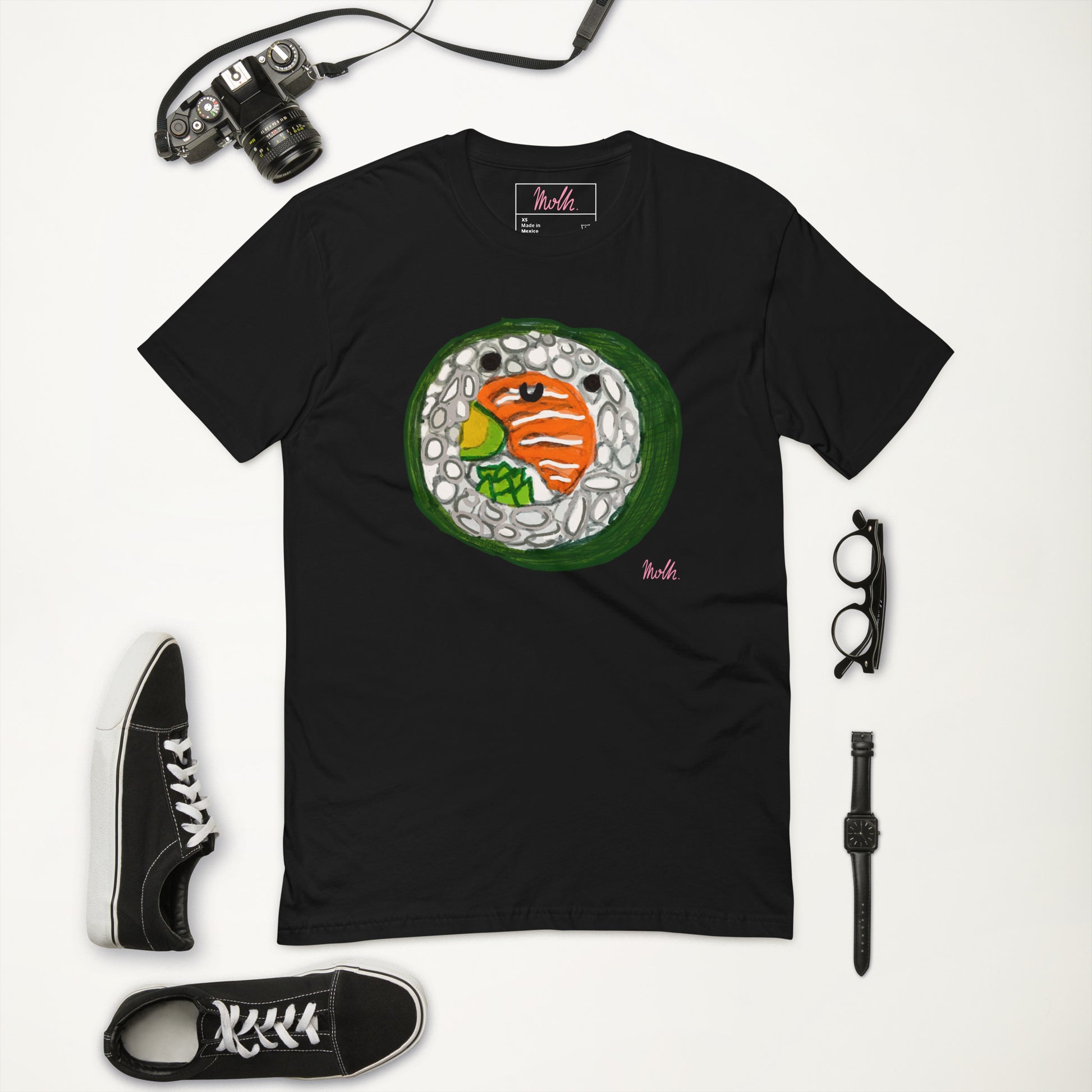 Mr. Sushi printed, T-shirt, upgrade, style, molh