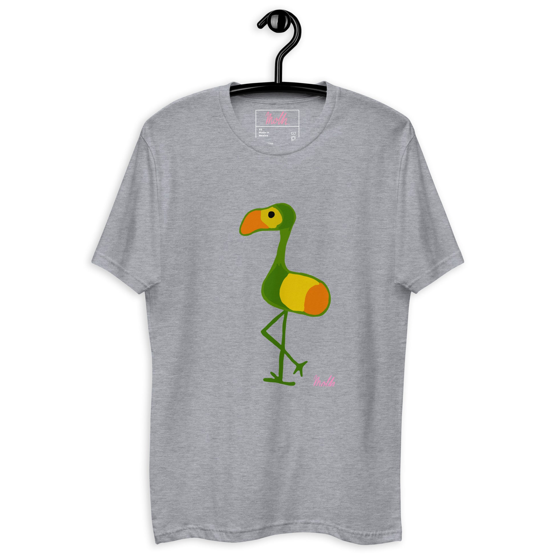 Green Flaming printed T-shirt upgrade, style
