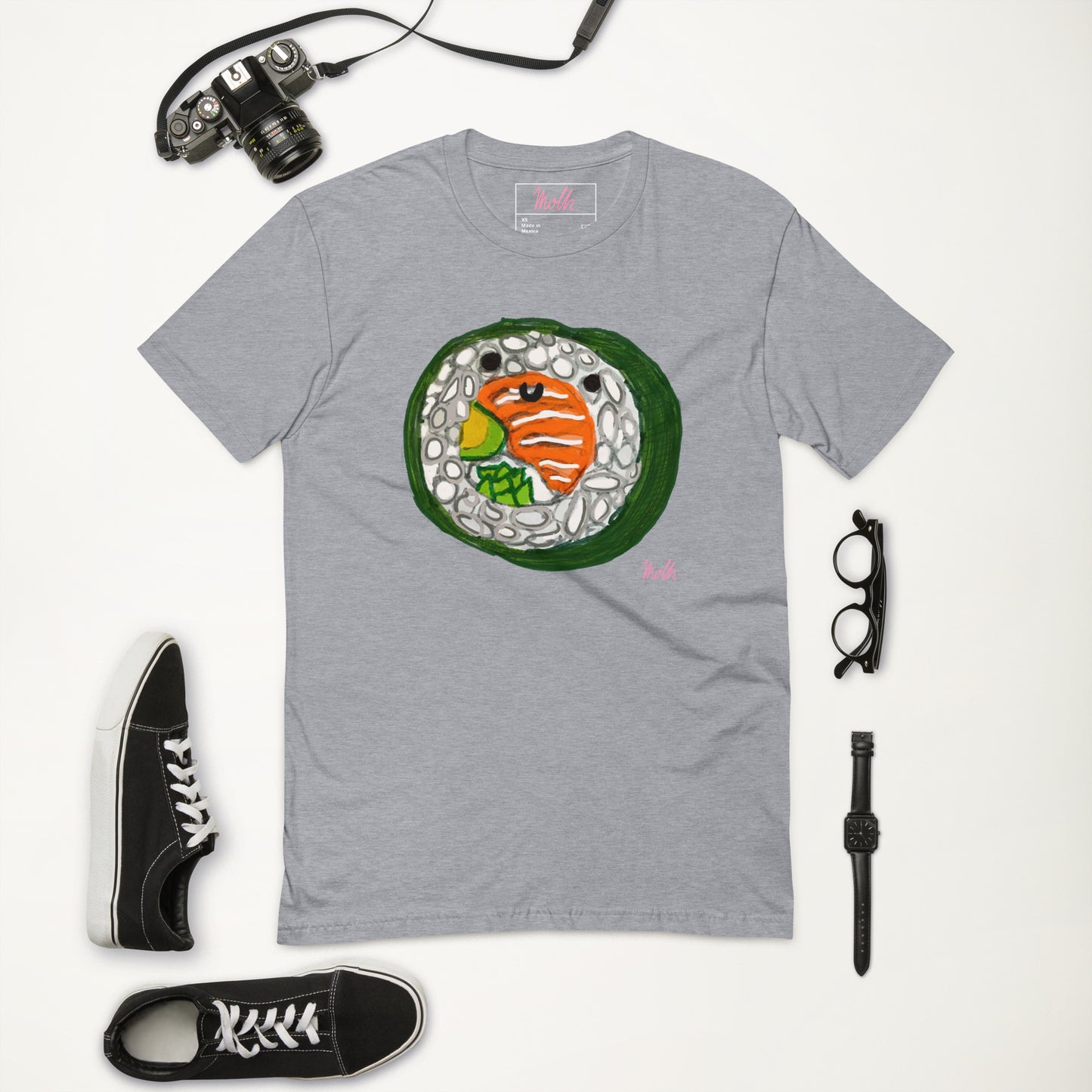 Mr. Sushi printed, T-shirt, upgrade, style, molh