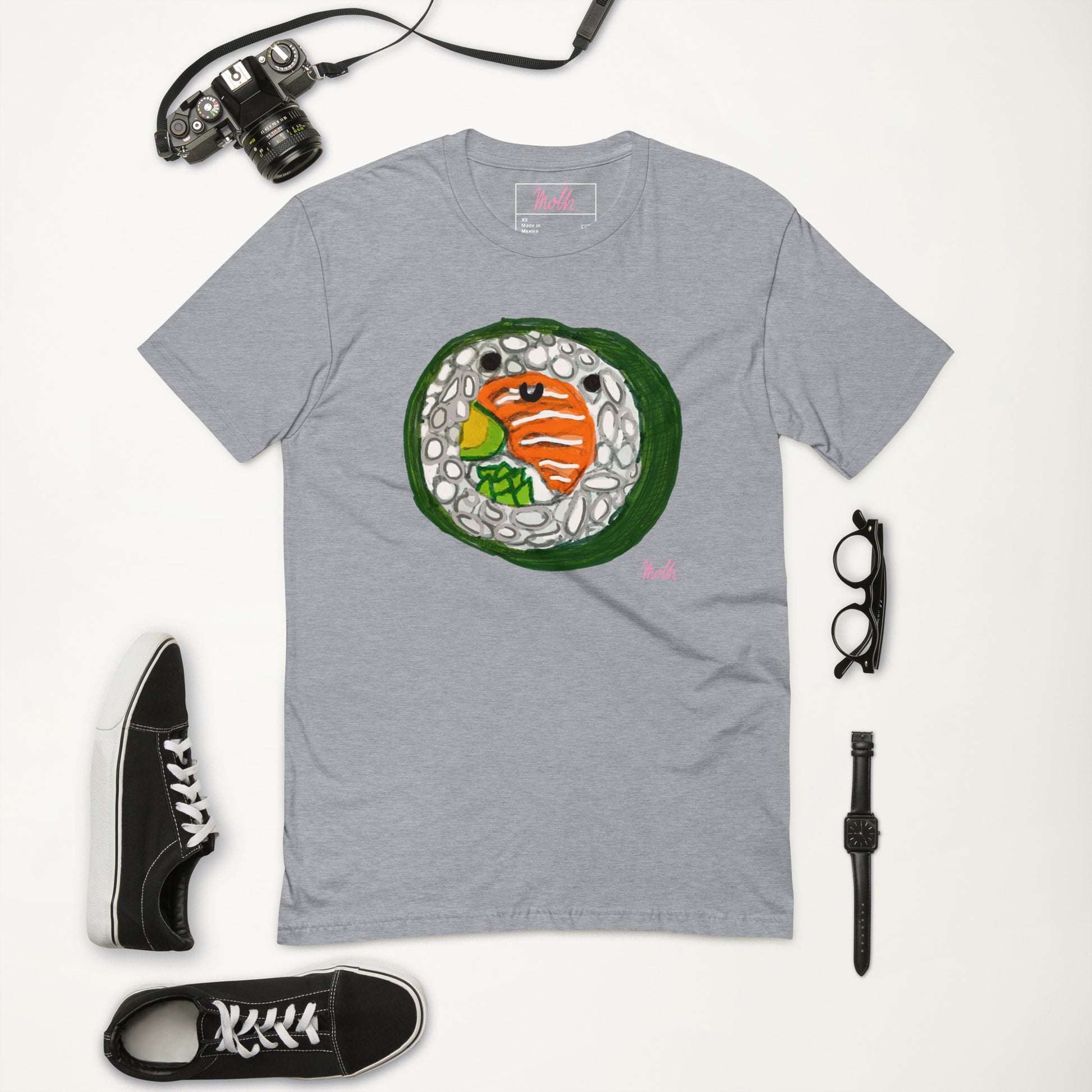 Mr. Sushi printed, T-shirt, upgrade, style, molh