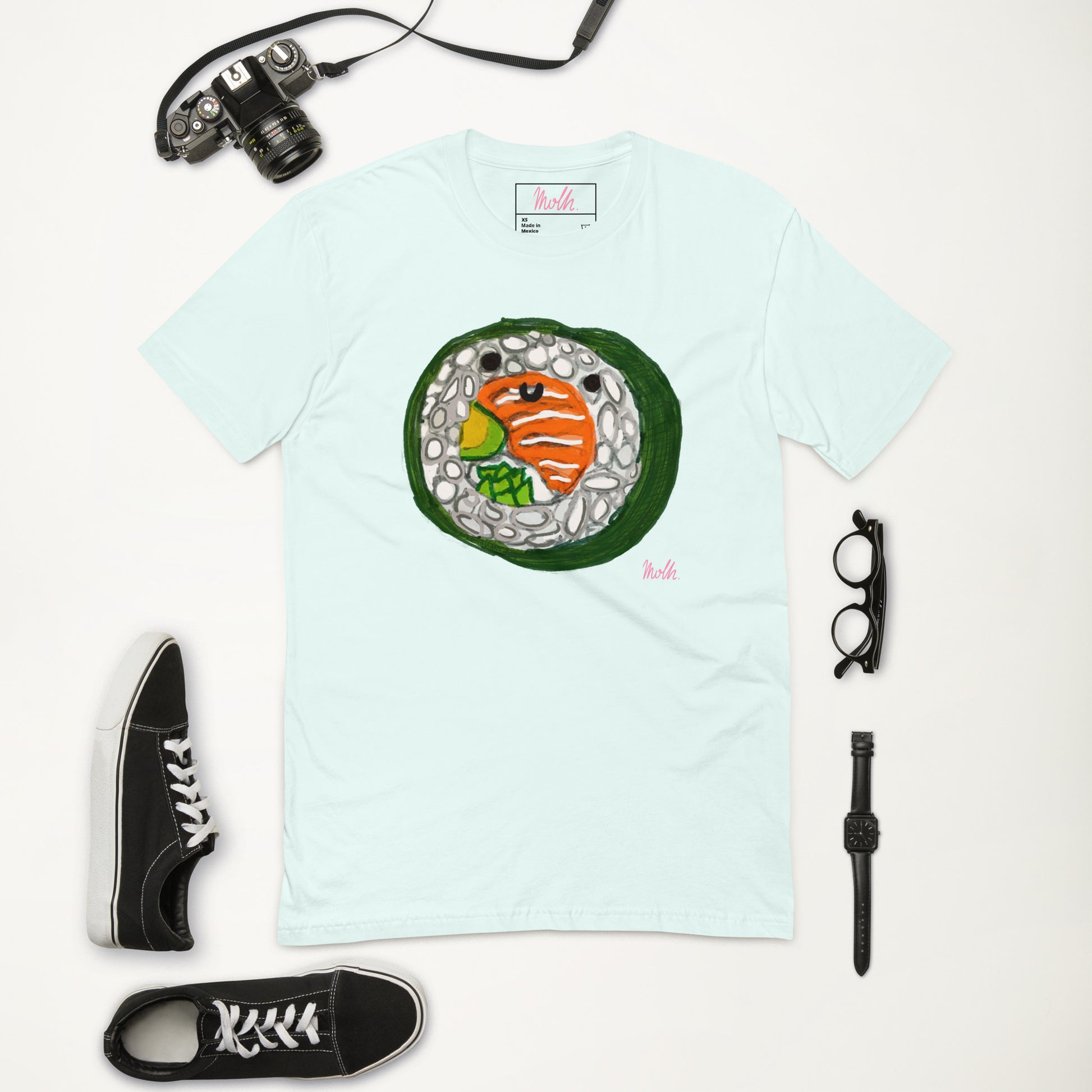Mr. Sushi printed, T-shirt, upgrade, style, molh