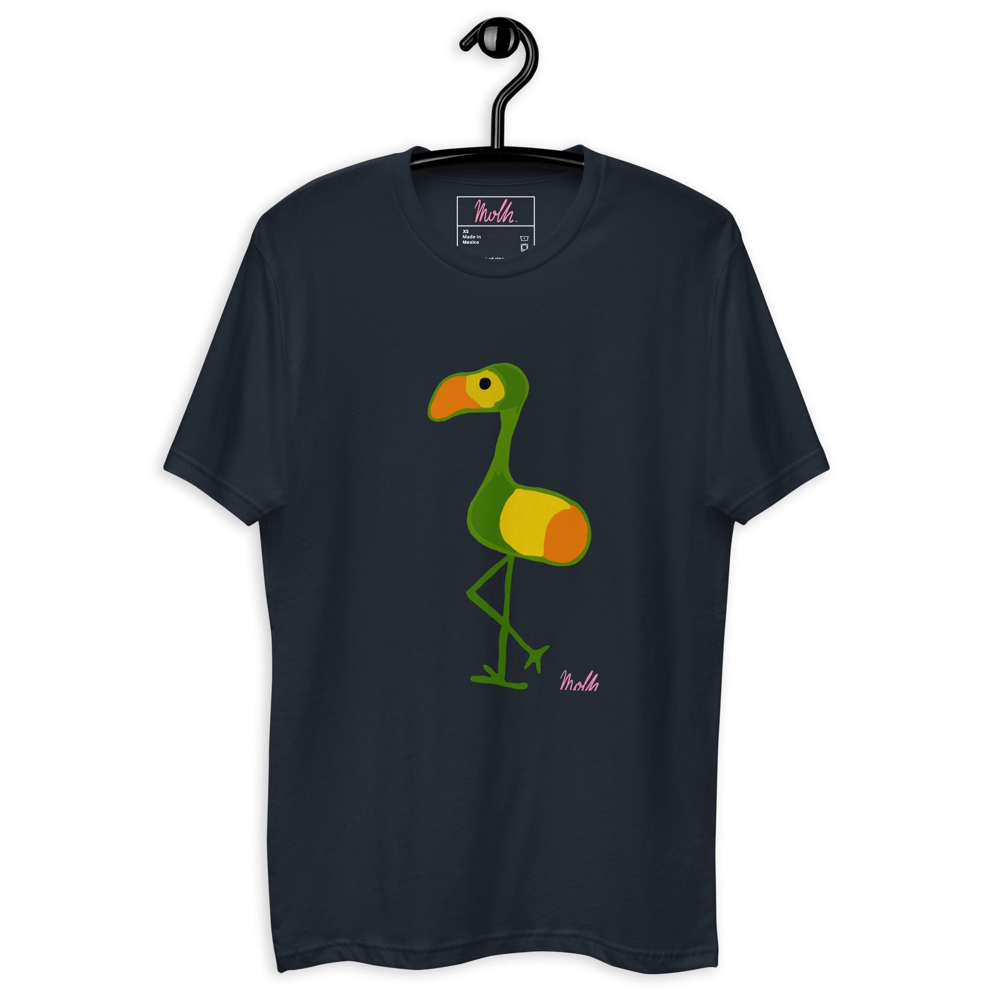 Green Flaming printed T-shirt upgrade, style