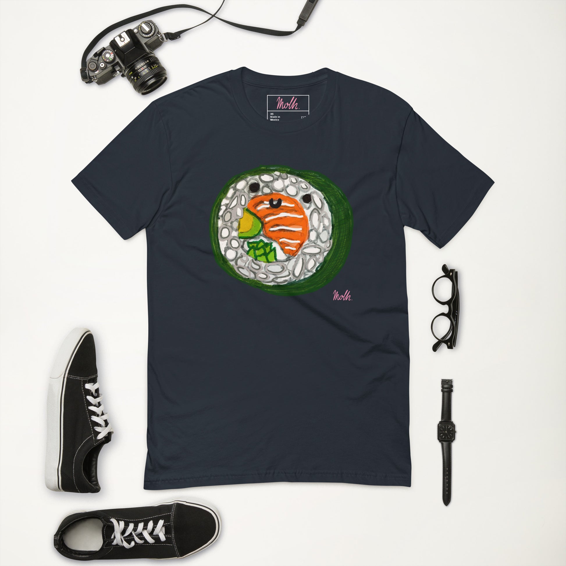Mr. Sushi printed, T-shirt, upgrade, style, molh