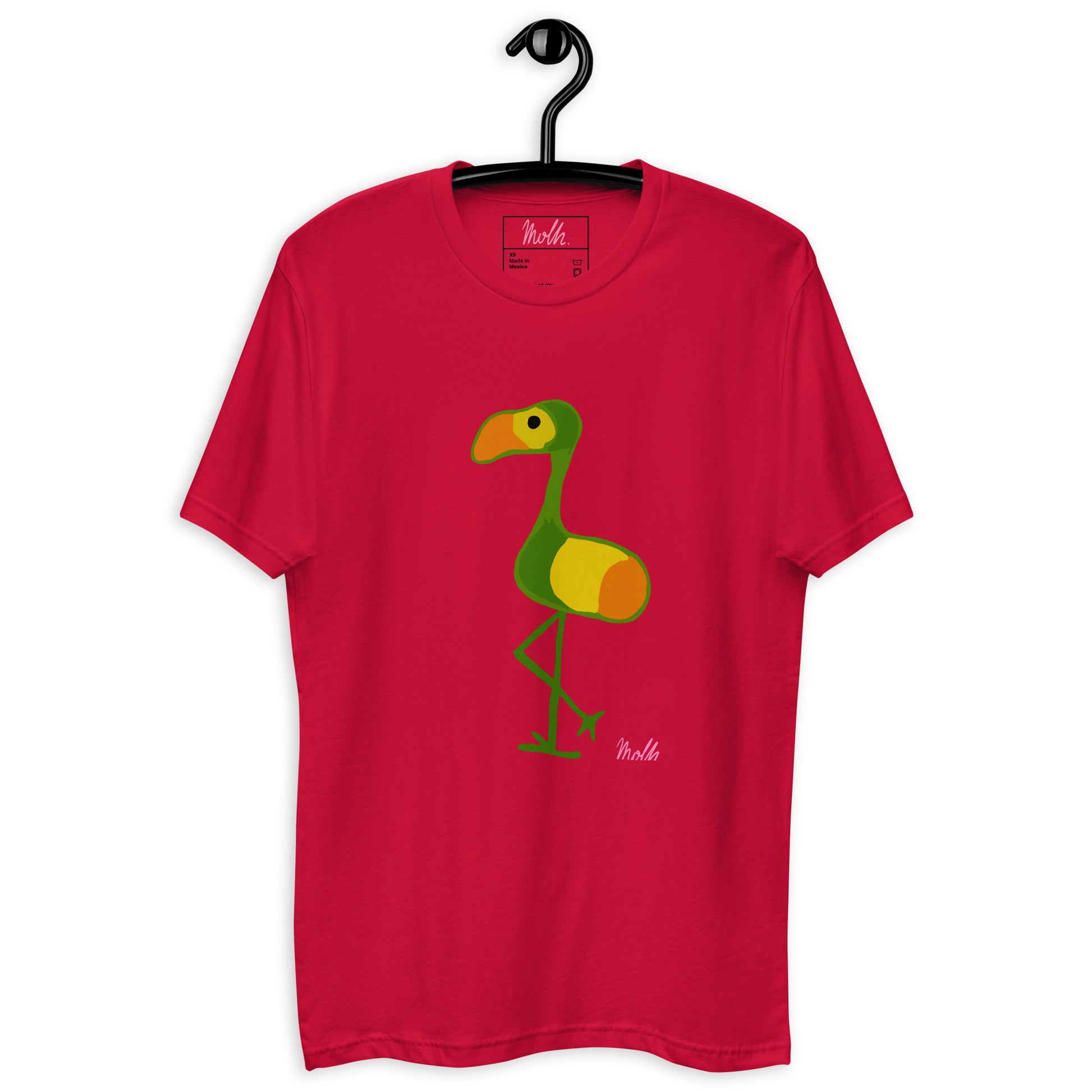 Green Flaming printed T-shirt upgrade, style
