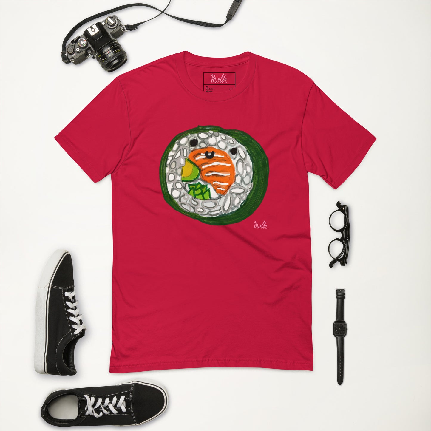 Mr. Sushi printed, T-shirt, upgrade, style, molh