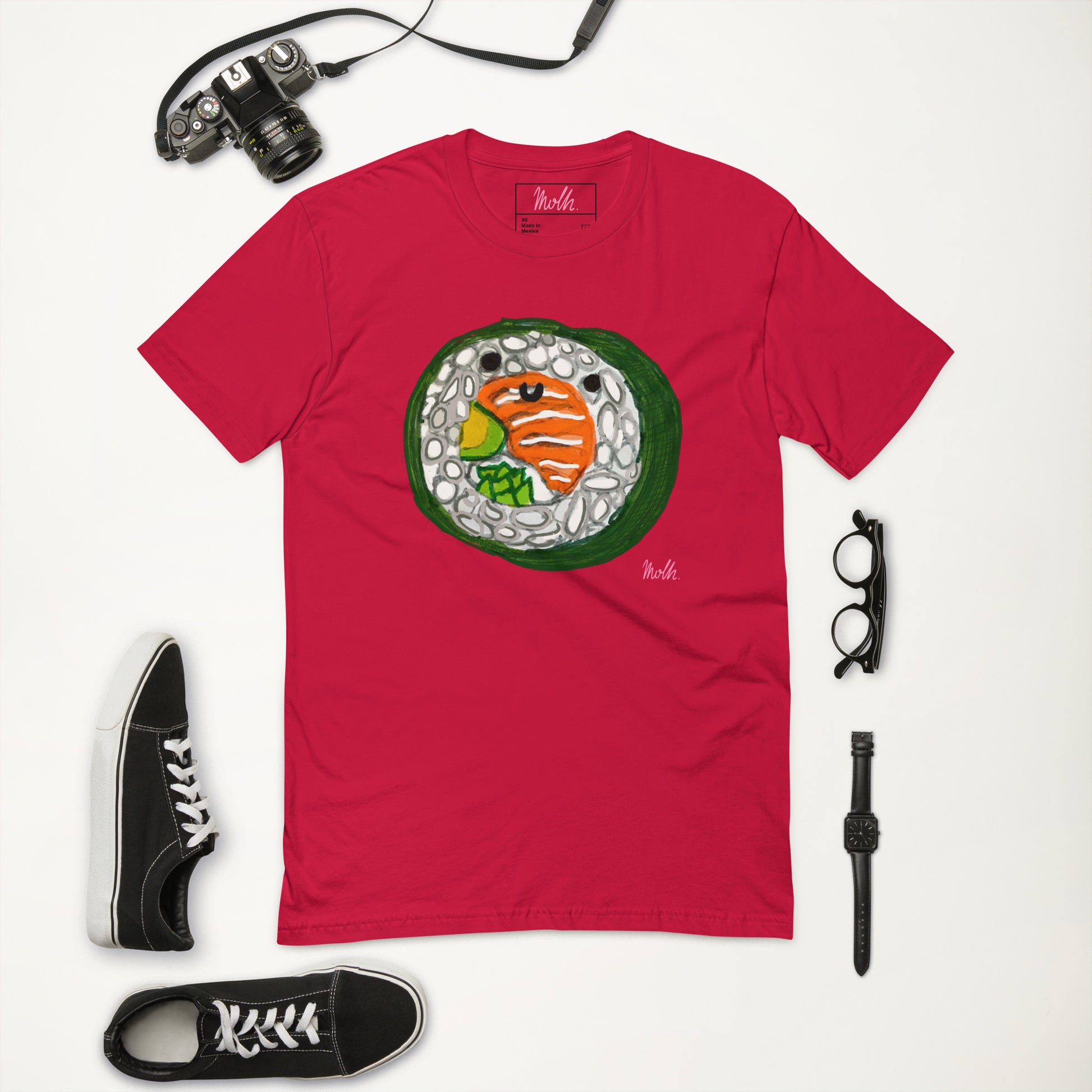 Mr. Sushi printed, T-shirt, upgrade, style, molh