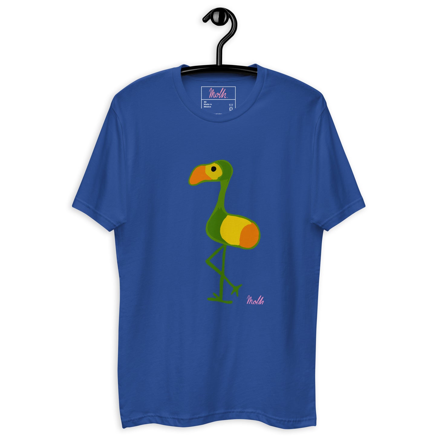 Green Flaming printed T-shirt upgrade, style