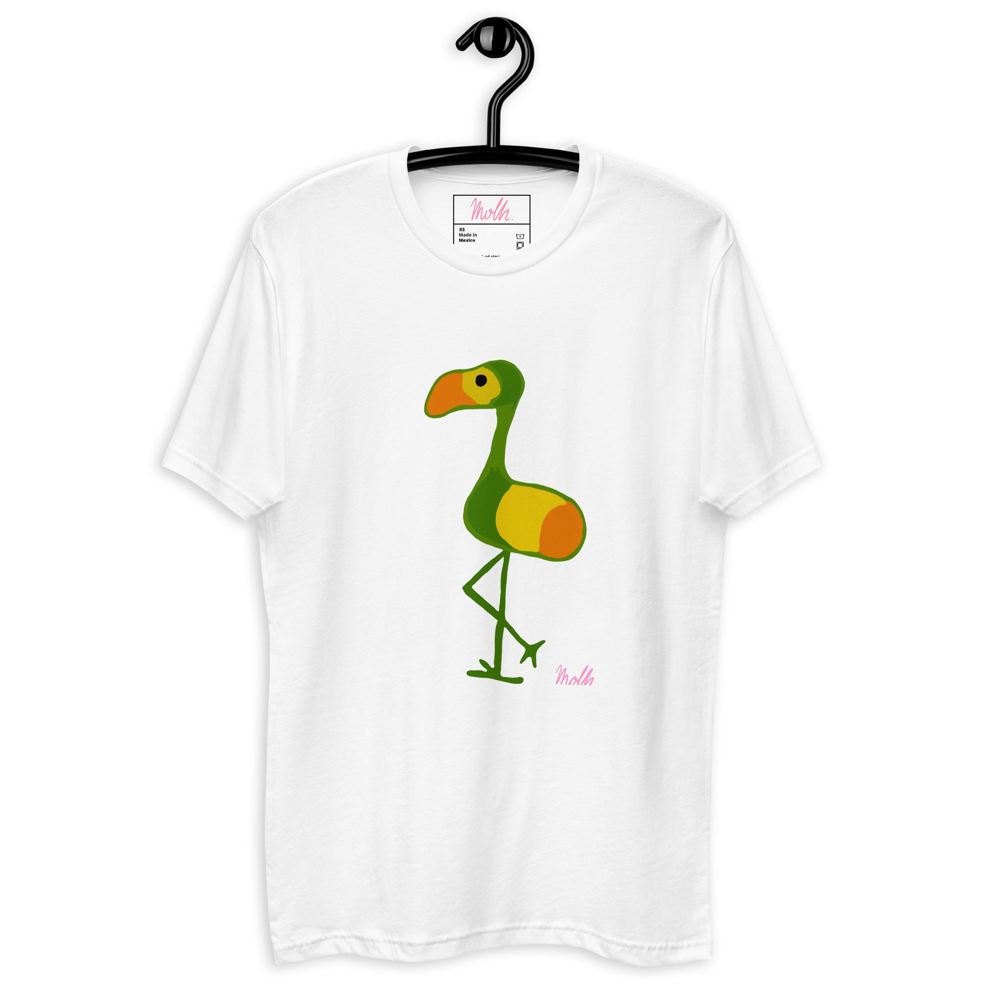 Green Flaming printed T-shirt upgrade, style