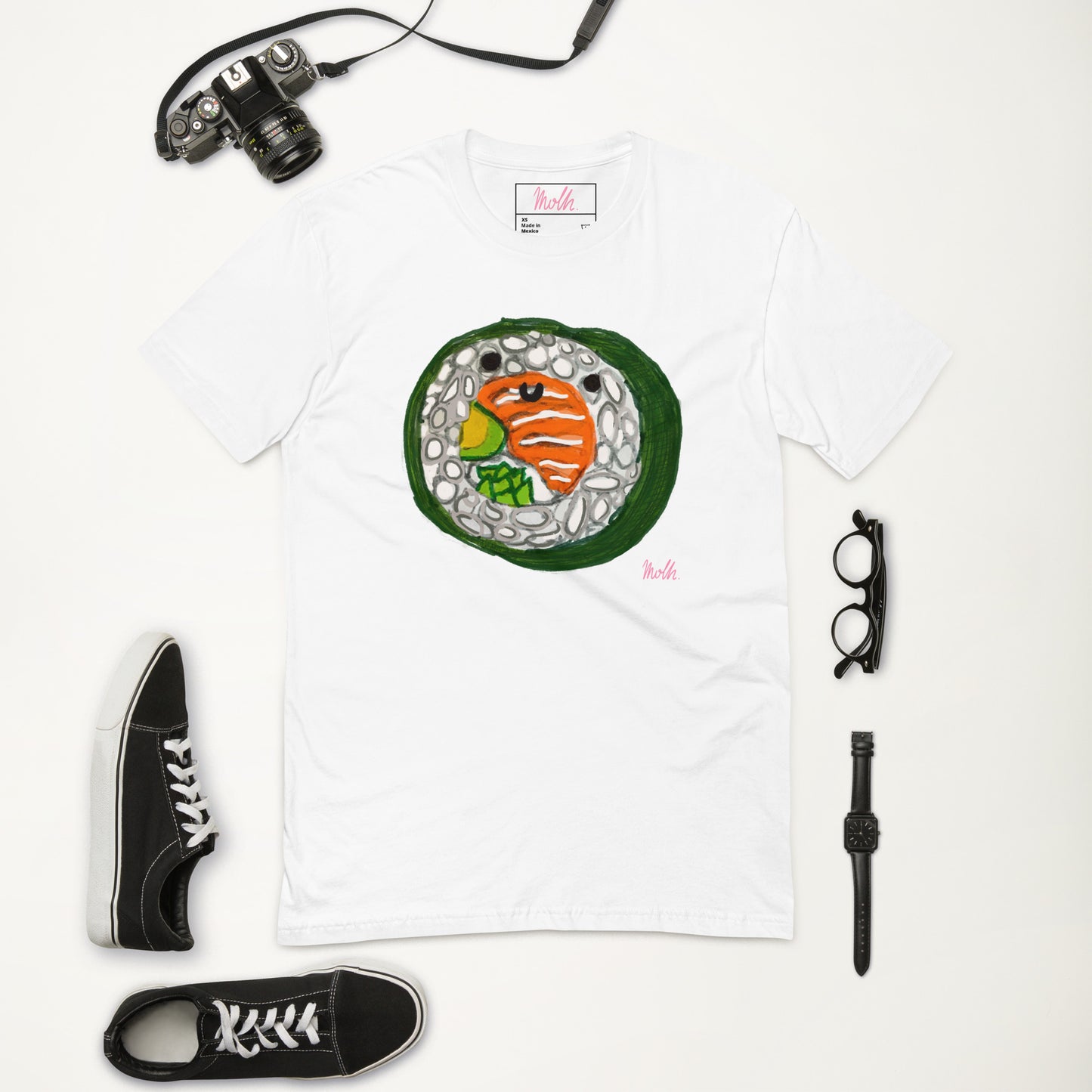 Mr. Sushi printed, T-shirt, upgrade, style, molh