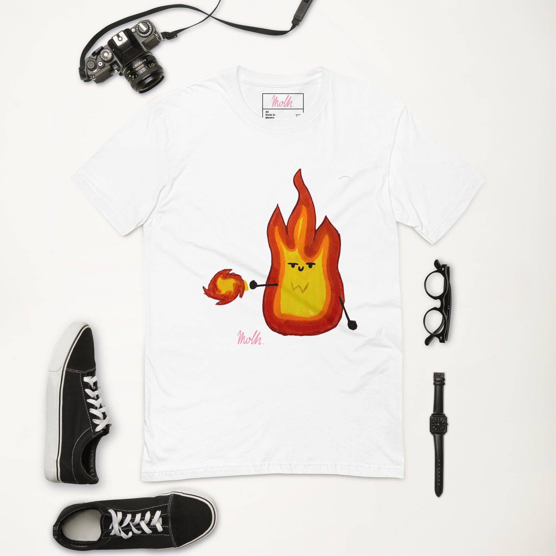 Dr. Strange of fire printed - T-shirt, molh, style upgrade