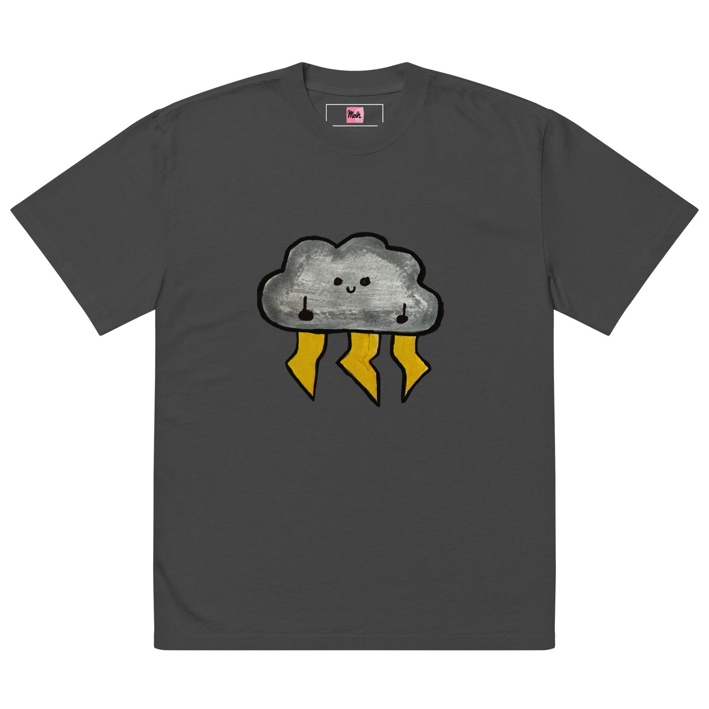 Mr. Thunder -  Oversized faded t-shirt
