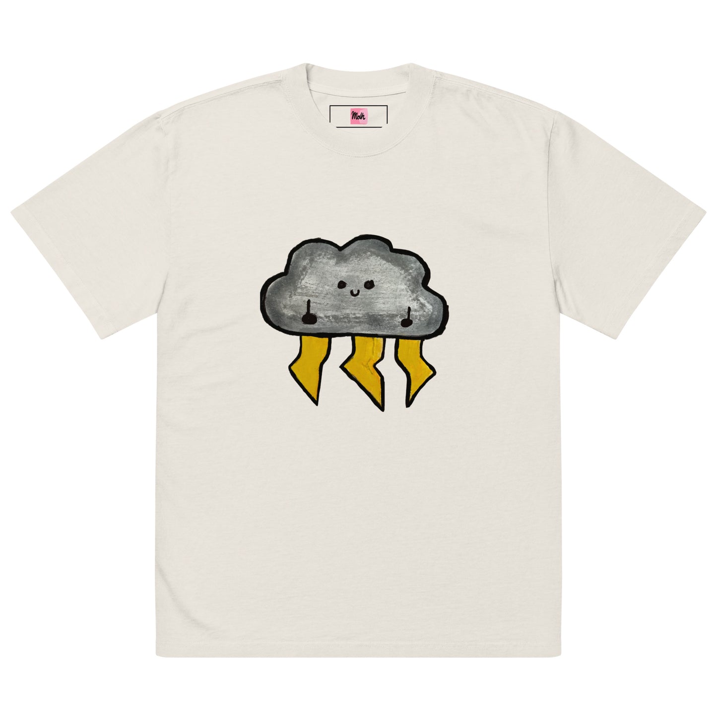 Mr. Thunder -  Oversized faded t-shirt