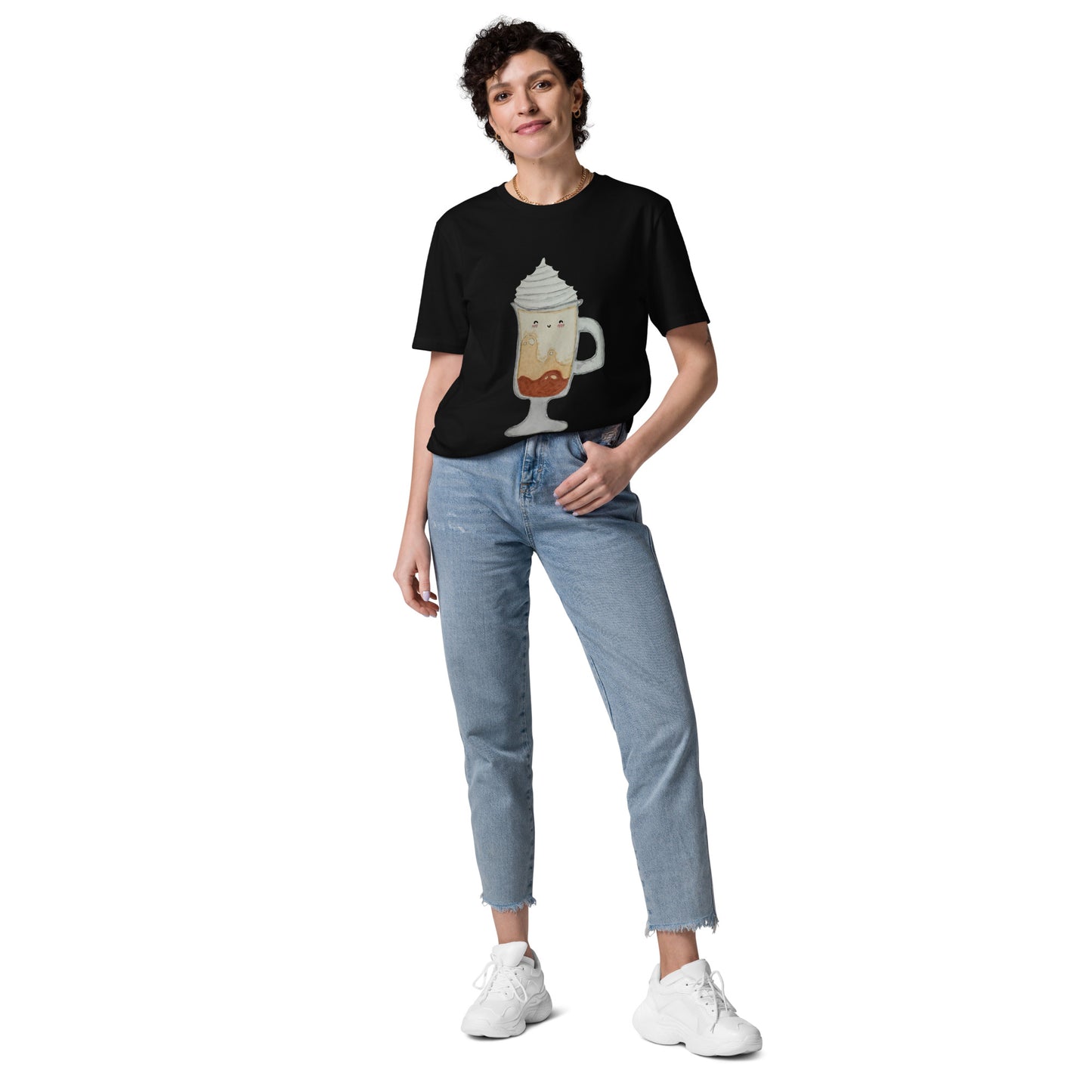 Ms. Glacé printed organic cotton t-shirt