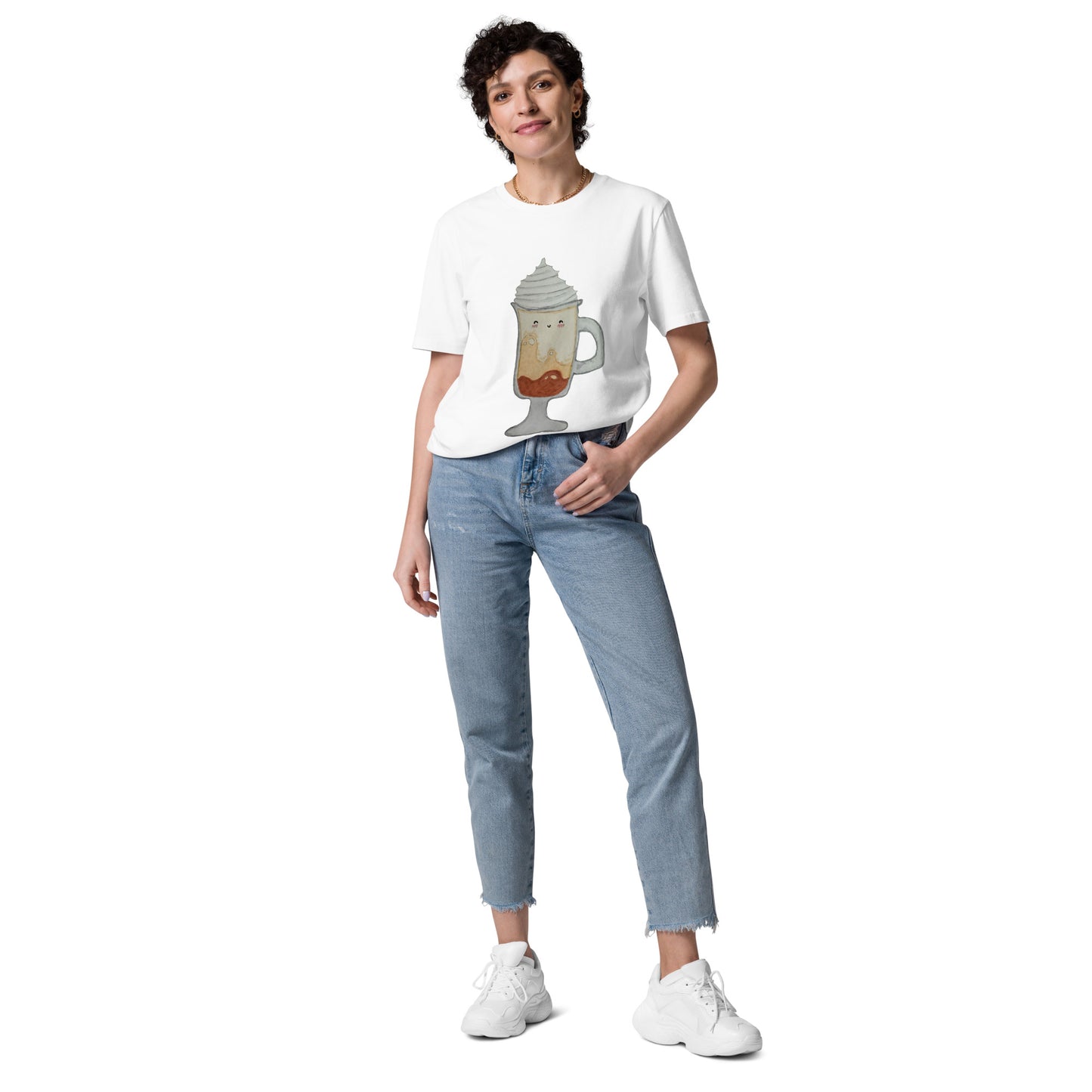 Ms. Glacé printed organic cotton t-shirt