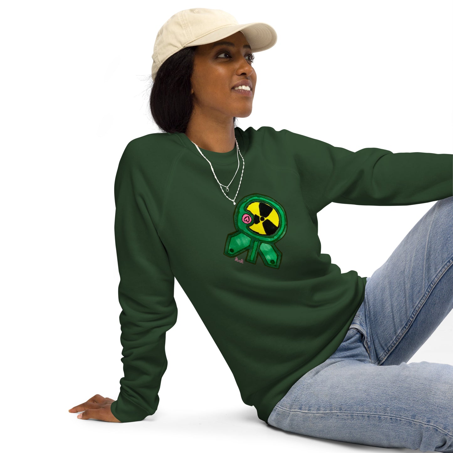 Raglan Sleeve Sweatshirt