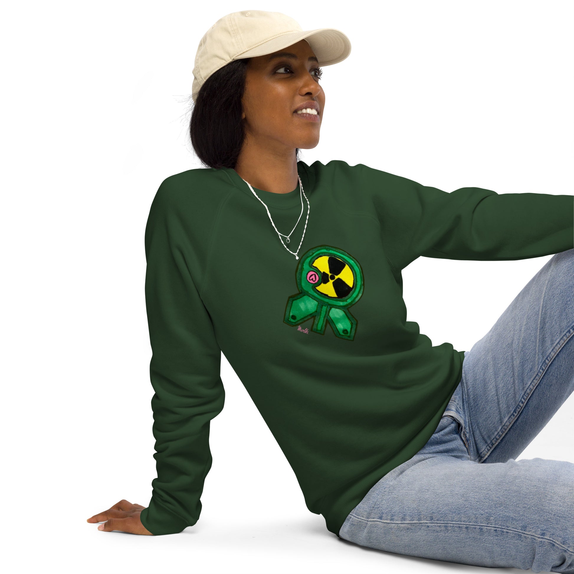 Raglan Sleeve Sweatshirt