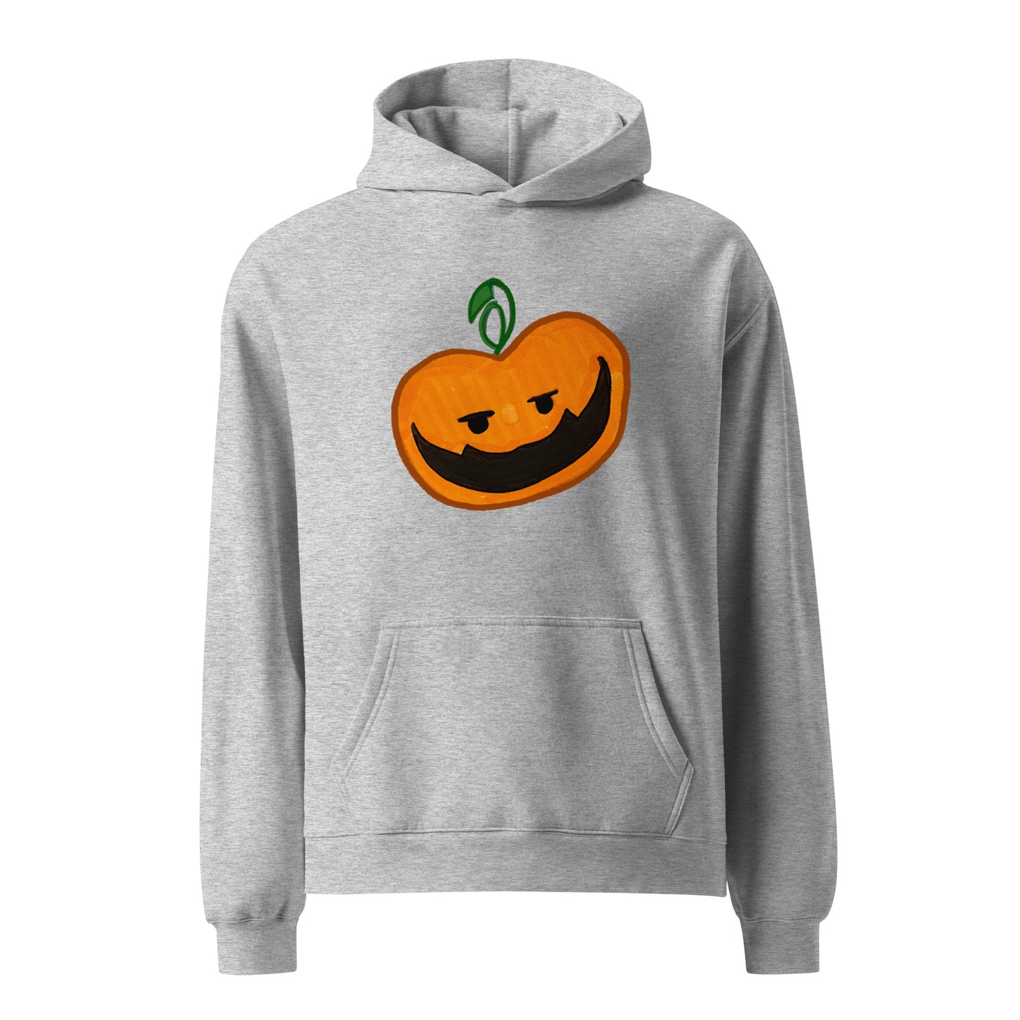 Pumpkin oversized hoodie