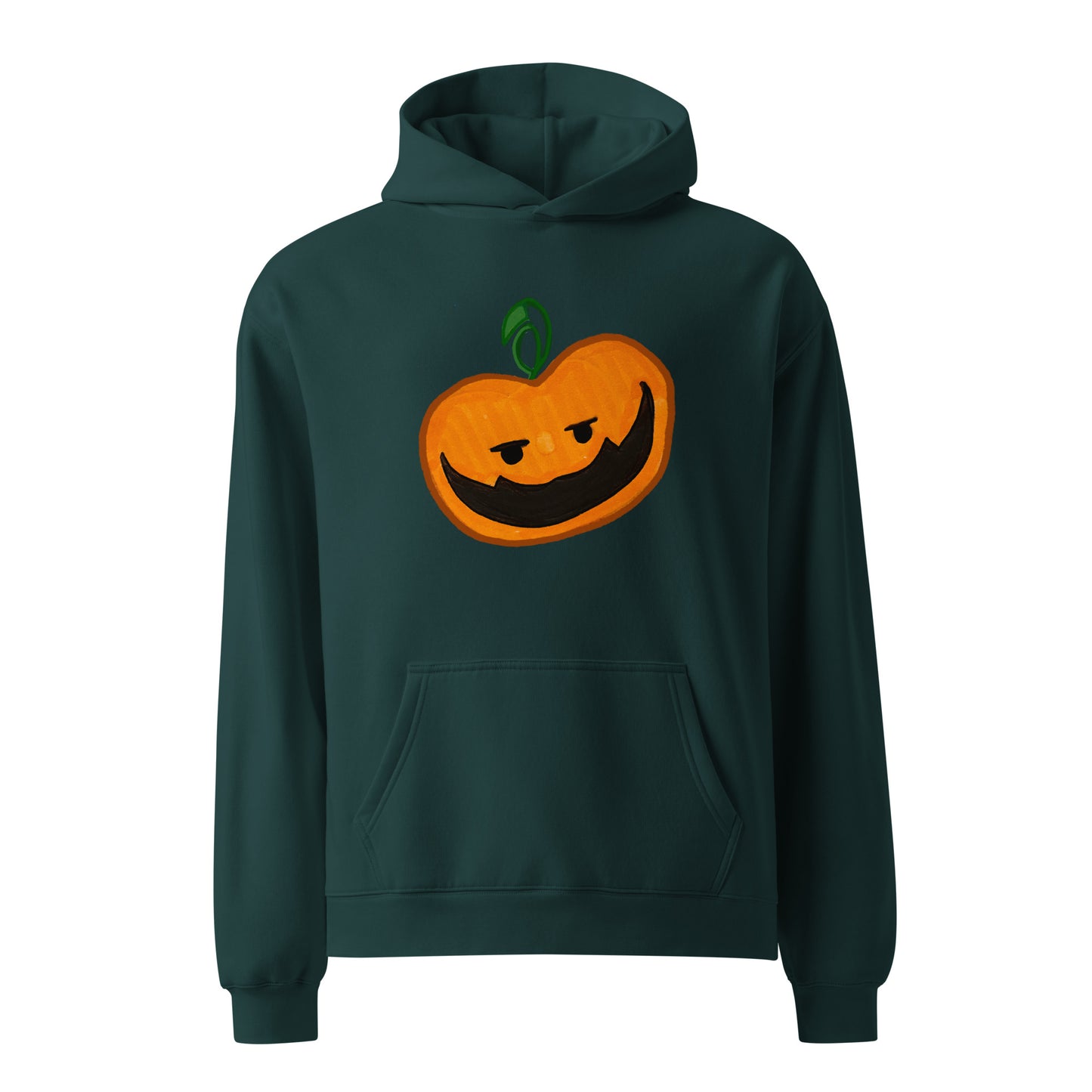 Pumpkin oversized hoodie