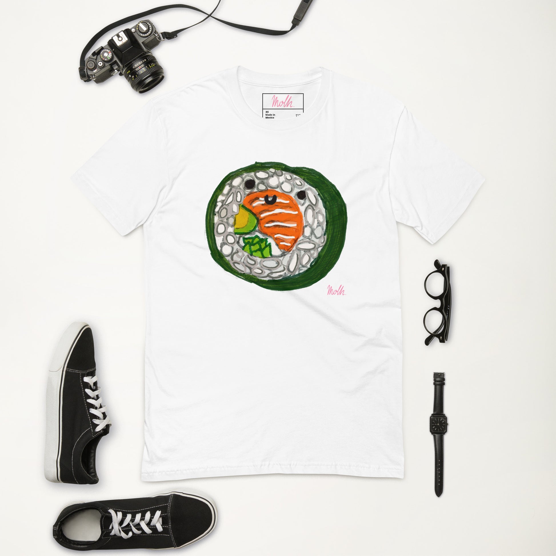 Mr. Sushi printed, T-shirt, upgrade, style, molh