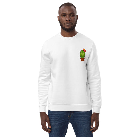 Cactus Flower Print Sweatshirt