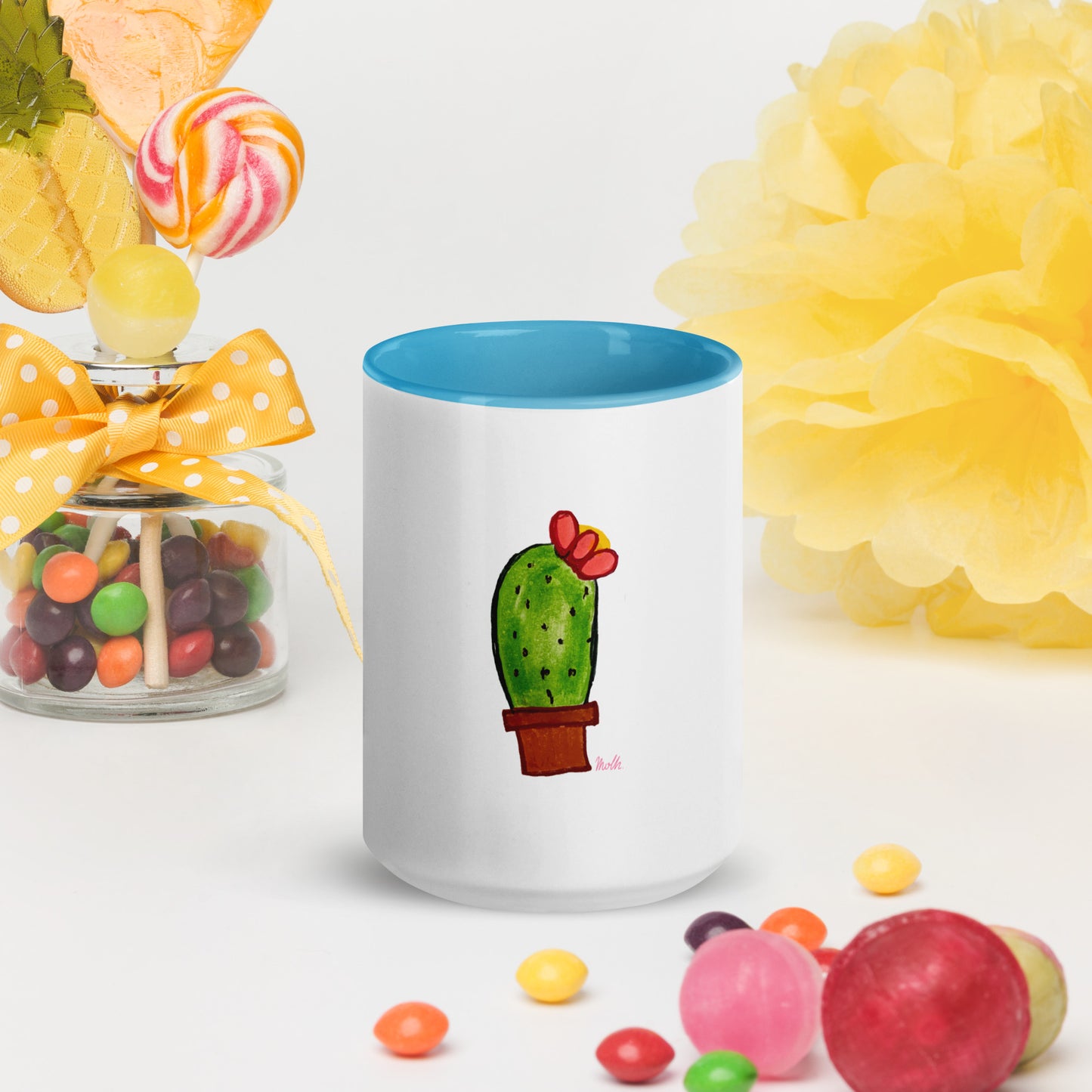 Flower Cactus Mug 