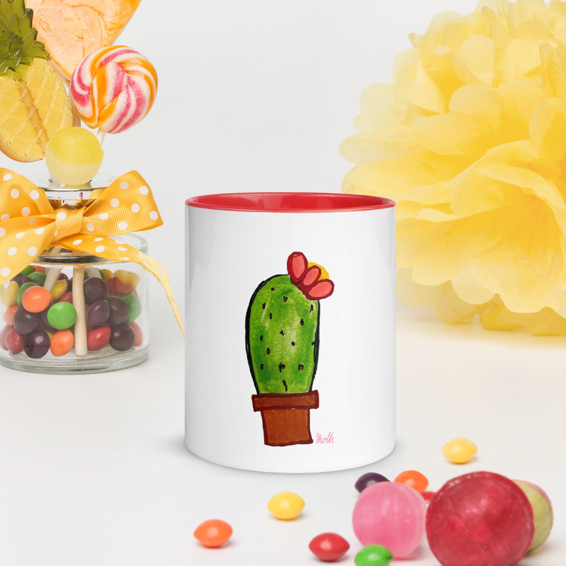 Flower Cactus Mug 