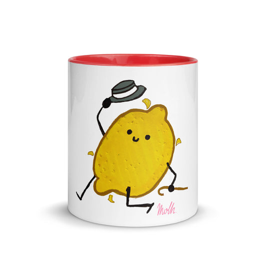 Mr. Lemon White Mug