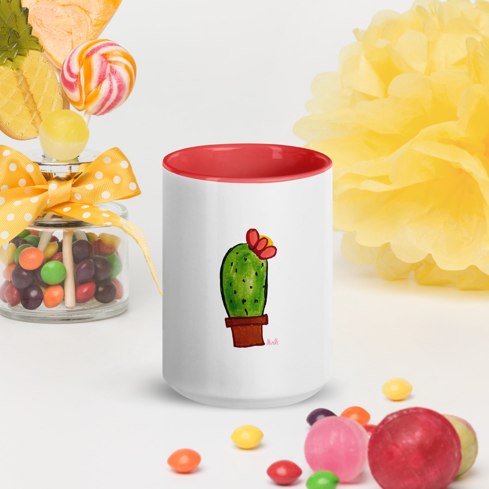 Flower Cactus Mug 