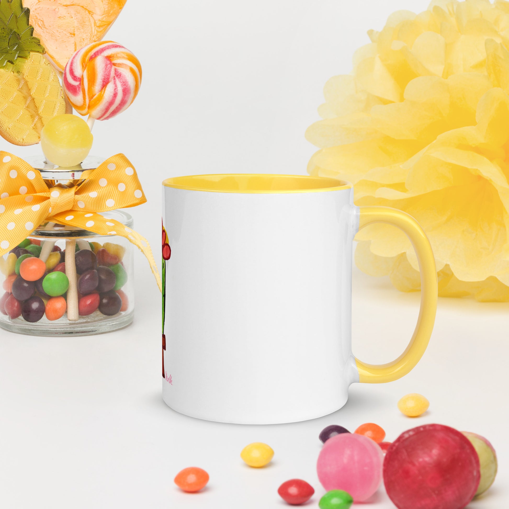 Flower Cactus Mug 